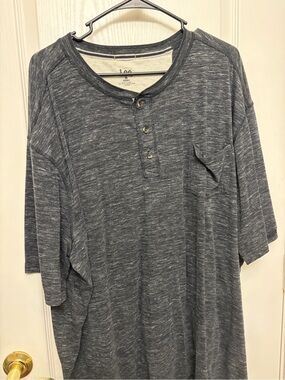 Men's Heathered Charcoal Lee Shirt